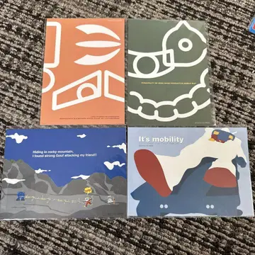 기동전사 건담 엽서 4종류 4매 세트