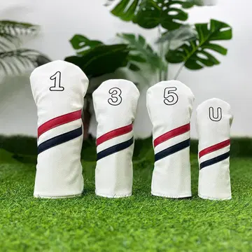 새상품 골프헤드커버 세트 1, 3, 5, U 4개 세트