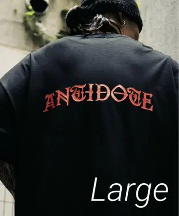ANTIDOTE BUYERS CLUB/Over Size Logo Tee