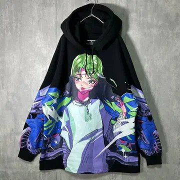 Billie Eilish big print sweat hoodie