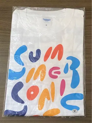 서머소닉 SUMMER SONIC 폰트 아트 티셔츠