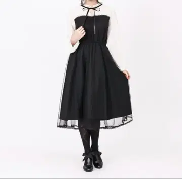 새상품급 axes femme 튤 디자인 원피스