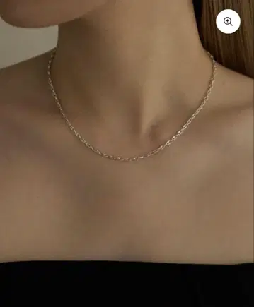 LORO 로로 mutual necklace 40cm silver