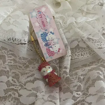 헬로키티 글리터 스트랩