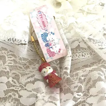 레어 헬로키티 글리터 스트랩