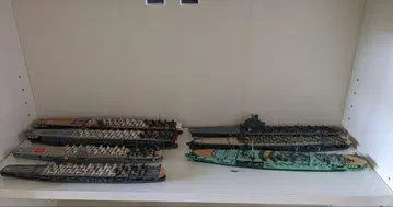 함선 모델 7척 세트