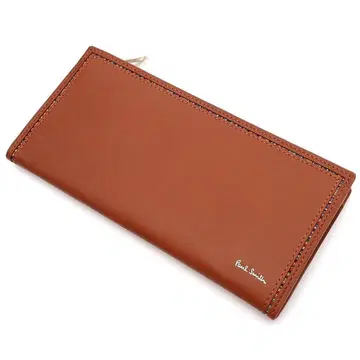 G06212 미사용품 Paul Smith L자 지퍼 장지갑 벽돌