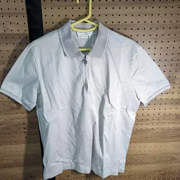 Salvatore Ferragamo 화이트 피케 셔츠