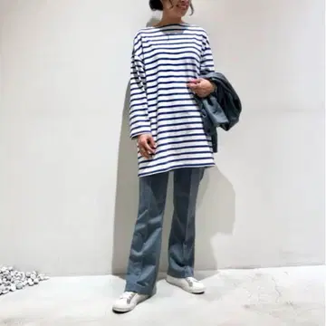BEAMS BOY / 보더 슈퍼 빅 티셔츠