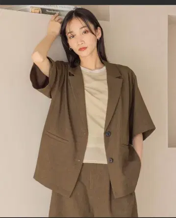 로리즈팜 홉색 자켓