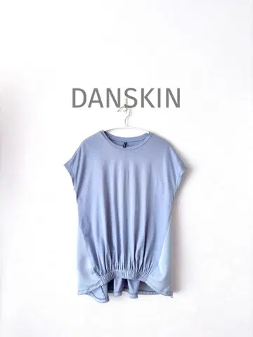 DANSKIN 댄스킨 사이드 패널 티셔츠 요가 넉넉한 핏 피트니스