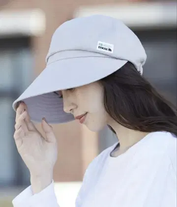 [새상품] moz 세탁 가능한 롱 챙 마 혼방 헌팅 캡