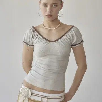 [ SCULPTOR ] Tourist Scoop Back Tee