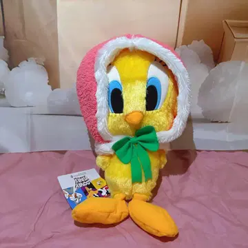 트위티 윈터 Ver. 봉제 인형 후드 부착 택 포함