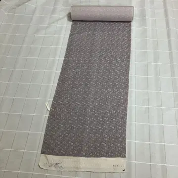 코몬 미니 꽃무늬 미재단 새상품 순수 실크