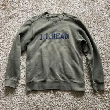 L.L.Bean 엘엘빈 맨투맨 카키 M 사이즈 구제 의류