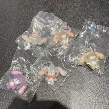 토끼 아크릴 키링 5개 세트