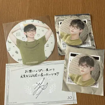 &team 카페 캔뱃지 코스터 jo 죠