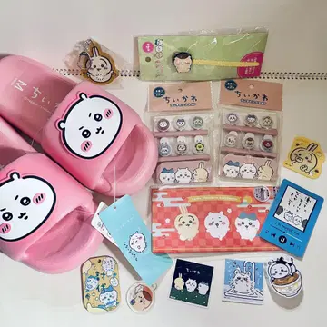 치이카와 (먼작귀) 샌들과 굿즈 묶음 판매