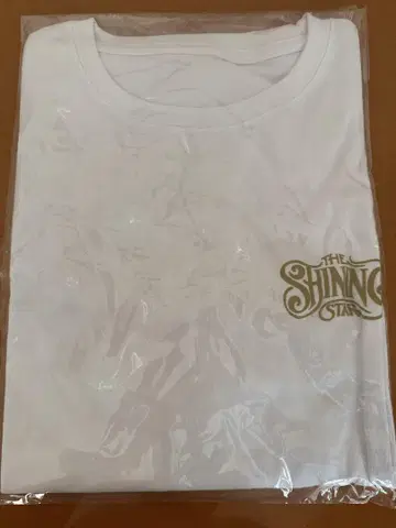 소년 닌자 THE SHINING STAR 티셔츠 화이트 새상품