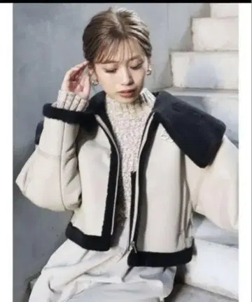 무루아 MURUA 무스탕 코트 무스탕 자켓 아우터 코트