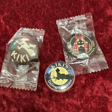 마녀 배달부 키키 지지 키키 3개 배지 세트 스튜디오 지브리 캔뱃지