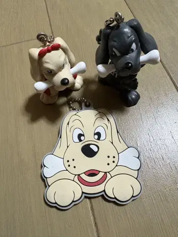 갈피 가챠가챠 키링 3종 세트