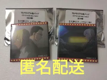 명탐정 코난 코난랜드 메모리얼 캔뱃지 아무로 후루야 카자미