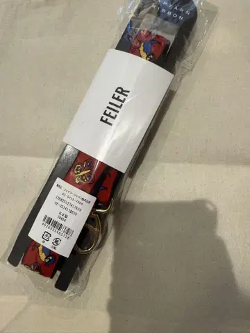 FELLER 숄더 스트랩 빨간색
