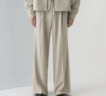 HARE OTOMO 와이드 팬츠 S 사이즈 베이지
