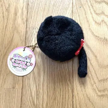 검은 고양이 울음소리 봉제인형 키링