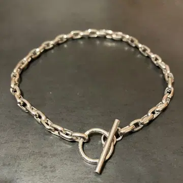 SILVER925 OVAL CHAIN BRACELET / 실버 / 블레스