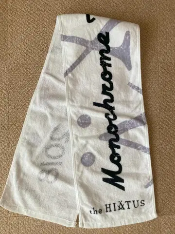 the HIATUS Monochrome Film Tour 2018 타월