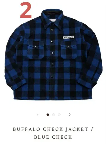 SUBCULTURE BUFFALO CHECK JACKET