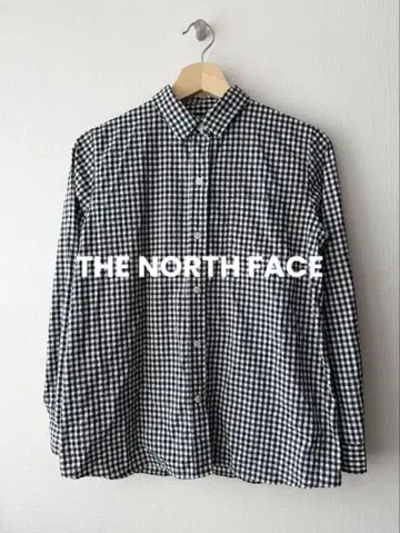 THE NORTH FACE 깅엄 체크 셔츠 우먼 M 등산 긴팔