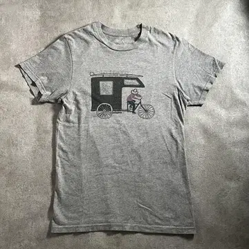 patagonia 티셔츠 S 그레이 자전거 프린트 usa 제