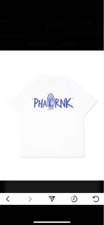 phatrnk 마리아 로고 티셔츠 4 L