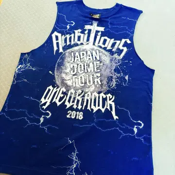 ONE OK ROCK 탱크탑 슬리브리스 티셔츠 원옥