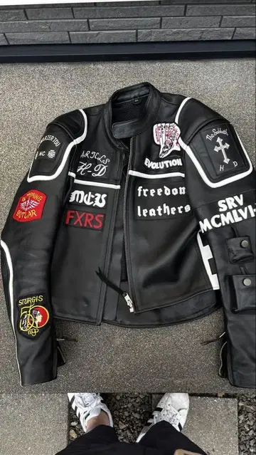 말보로 맨 가죽 자켓 40 Freedom Leathers 가죽 잠바