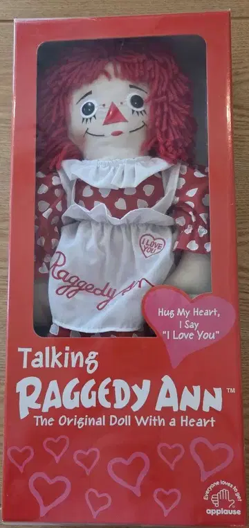 Talking Raggedy Ann 인형 2002년