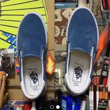 SSZ x BEAMS PLUS x Vans Slip On 'Navy'