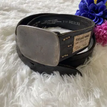 VINTAGE WORKS 벨트 DH5633 블랙