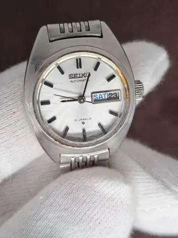 [앤티크] SEIKO 2706-0080 오토매틱 여성 시계 21석