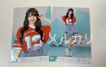 노이미 카니사와 모에코 친필 사인