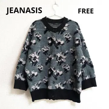 0183 JEANASIS 지나시스 오버 사이즈 가디건 FREE