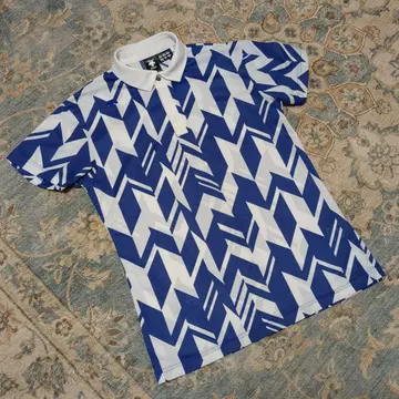 DESCENTE 남성용 골프웨어 폴로 셔츠 M 사이즈