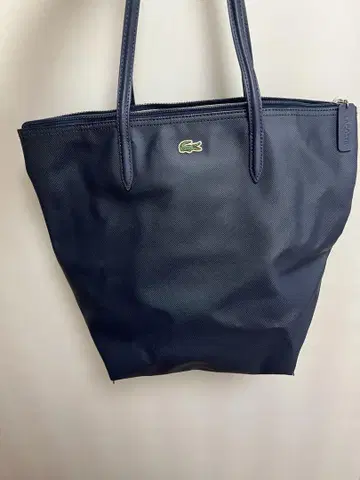 LACOSTE 네이비 토트백