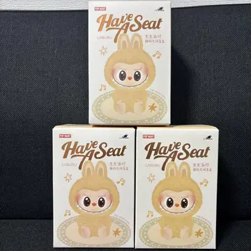 러브브 해브어시트 have a seat labubu 3개 세트 미개봉