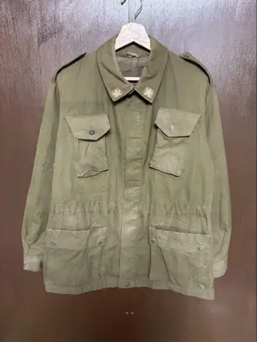 70s 이탈리아군 컴뱃 자켓 필드 자켓