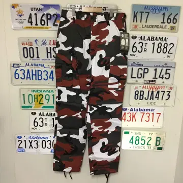 미사용 새상품 ROTHCO 로스코 카고 팬츠 RED CAMO 사이즈 S